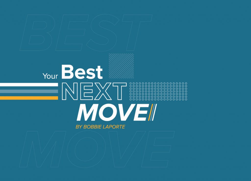 Improve my decision-making under uncertainty | Best next move logo