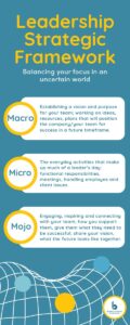 Macro-Micro-Mojo-Bobbie LaPorte-Leadership Stratigic Framework Infographic